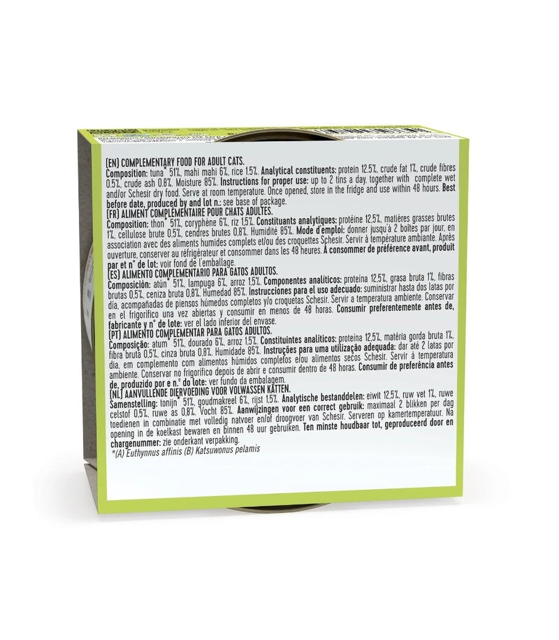 Schesir Cat Wet Food Tuna With Mahi Cat Wet Food - Image 2